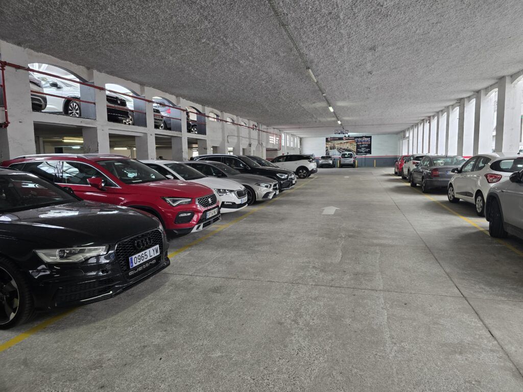 Vista Parking La Rasa interior planta baixa